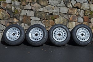 4 new wheels and tires